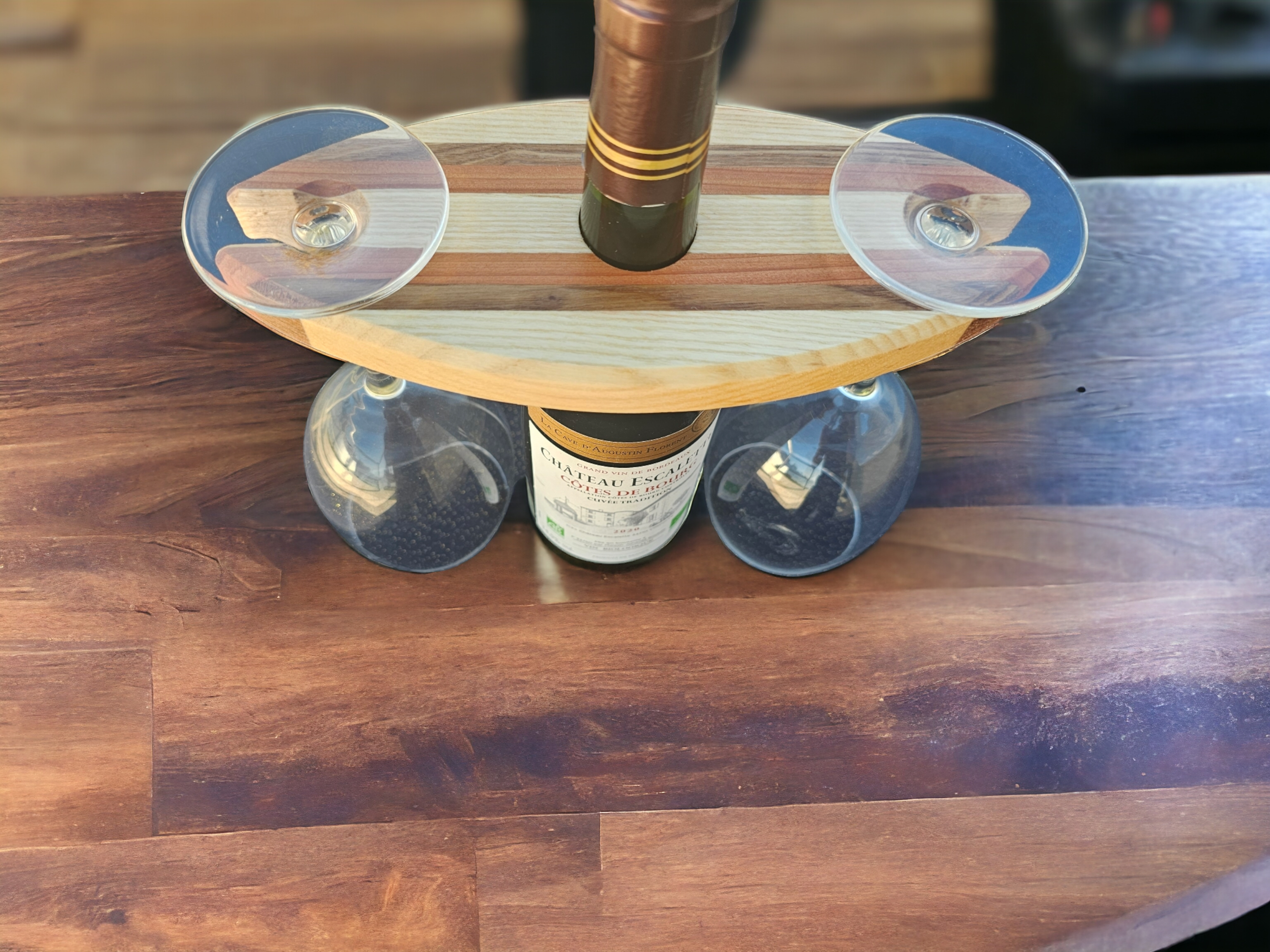 Support à verre par 2