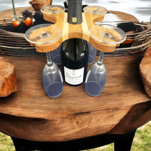 Support pour 4 Verres de Champagne