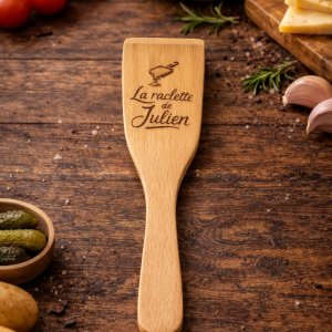 SPATULE À RACLETTE PERSONNALISÉE
