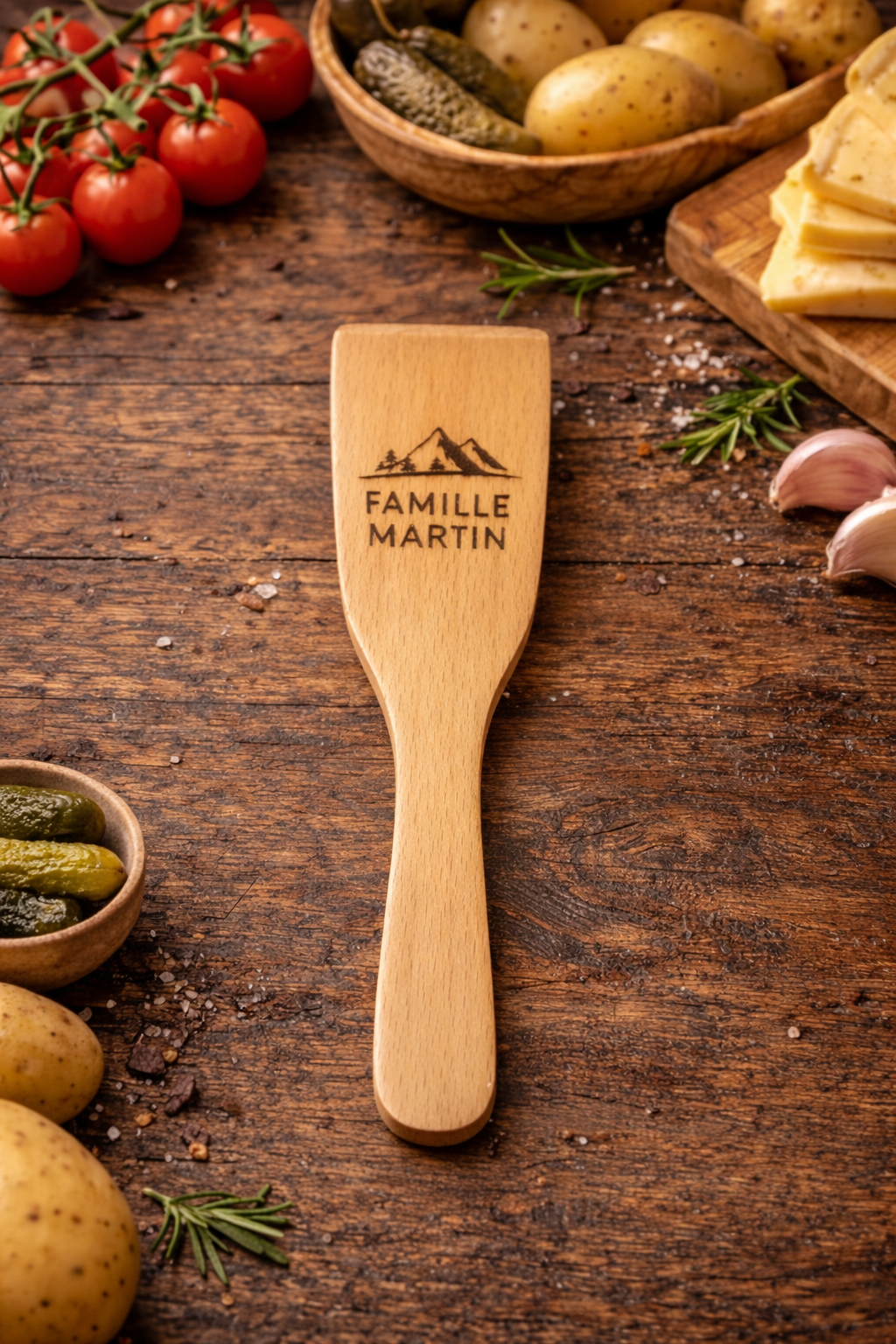 SPATULE À RACLETTE PERSONNALISÉE – Image 3